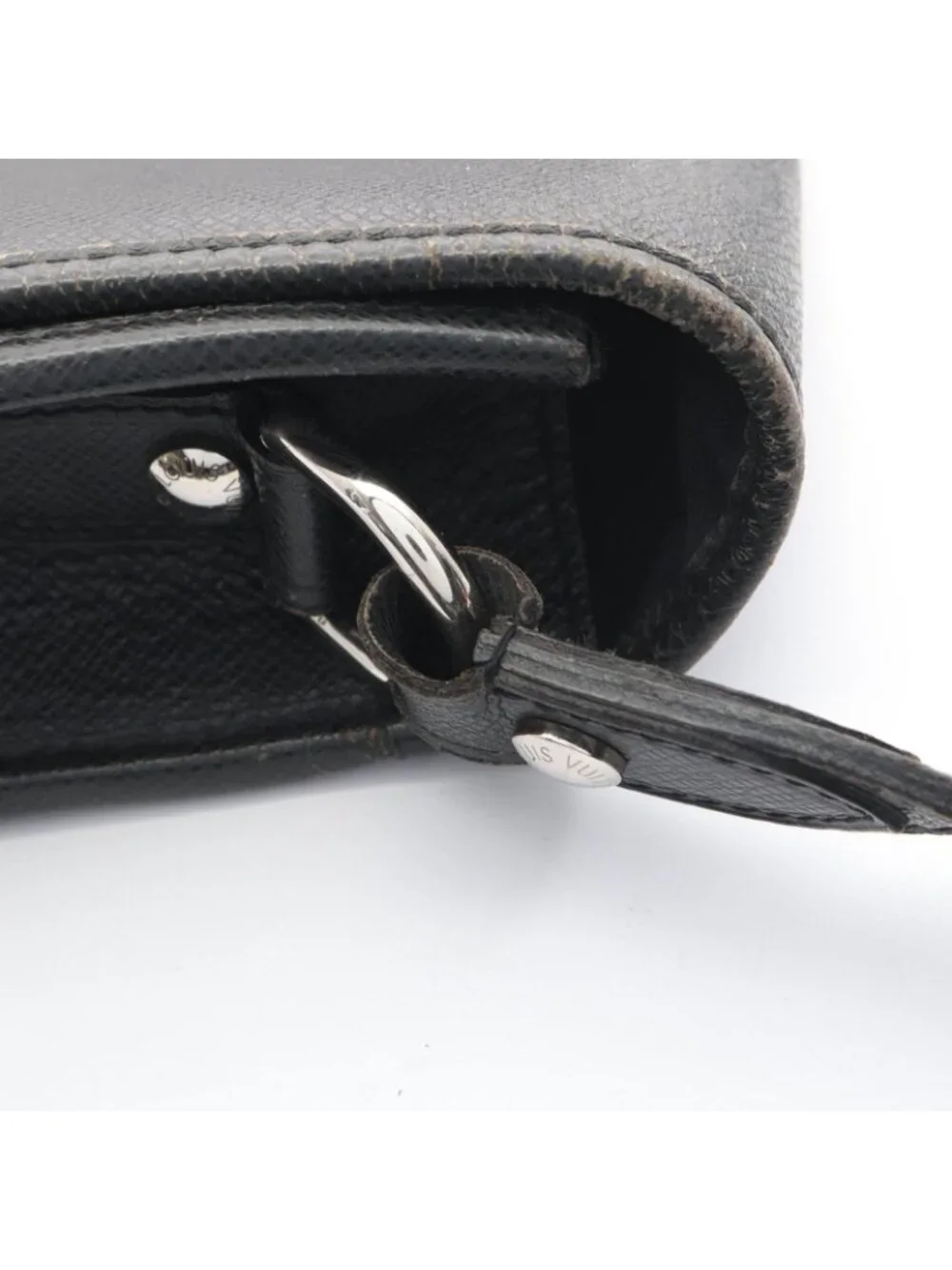 Louis Vuitton Shoulder Bag Andrey Ardoise Leather